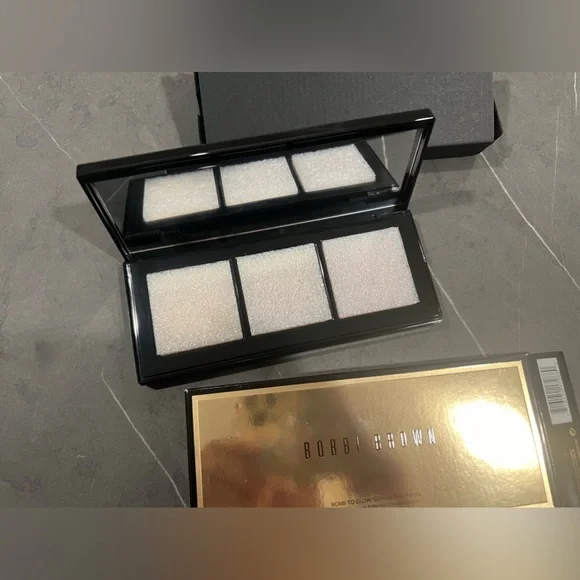 Bobbi Brown Bobbi to Glow Highlighter Trio New
